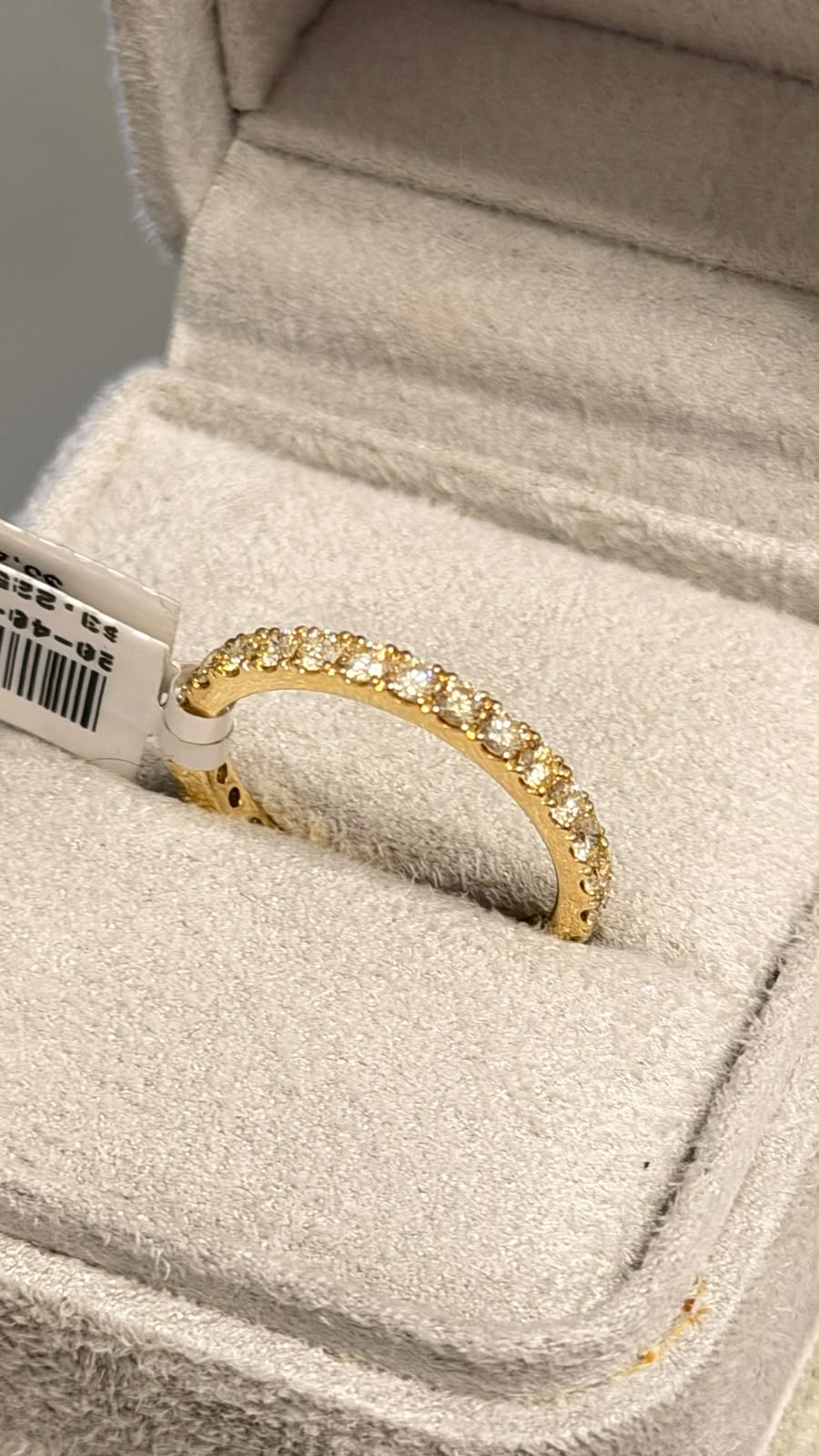 BANDA DE DIAMANTES FULL18K